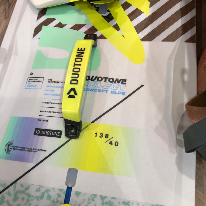 Used Kiteboarding package Duotone Rebel SLS 13m & Duotone Select 138 kite board