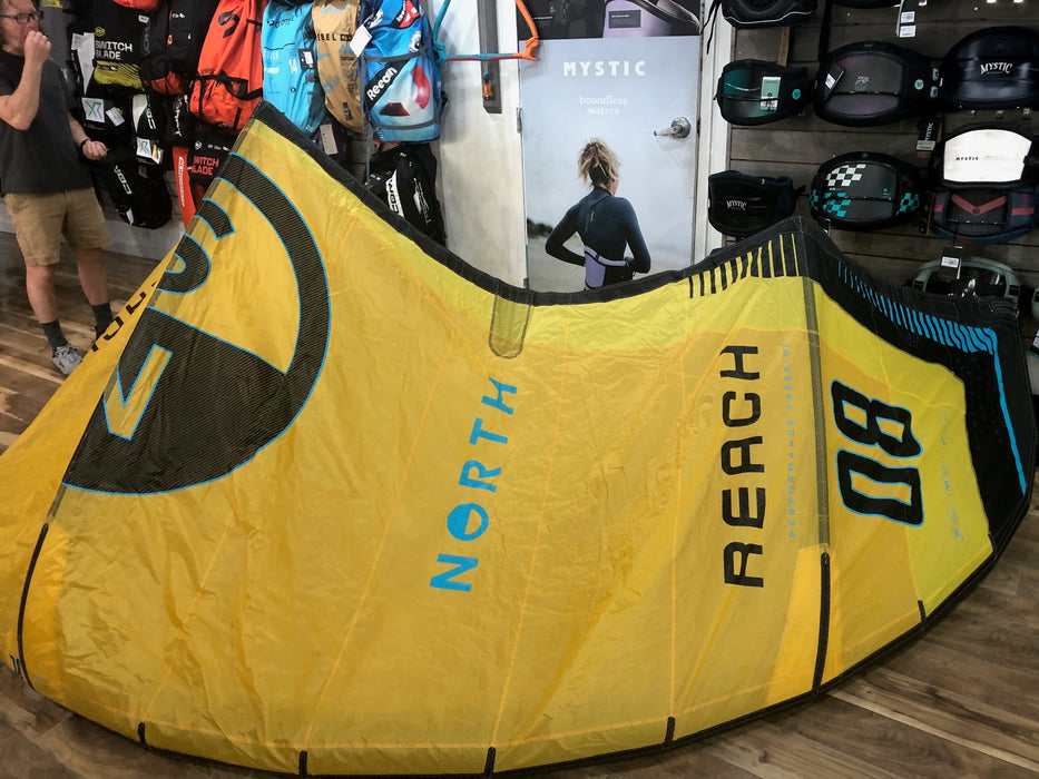 2025 North Reach 8m Kite Used  Yellow, NORTH,USED GEAR - Used kites for sell