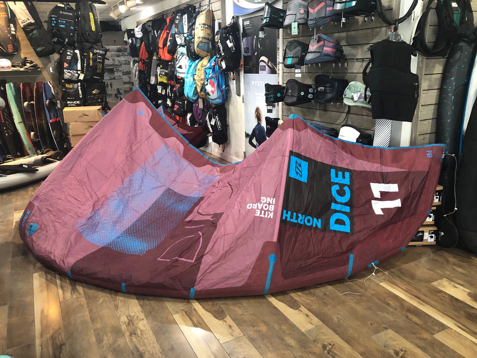 2018 North Dice 11m Kite Uesd, NORTH,USED GEAR - Used kites for sell