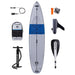 North Pace Wing SUP 11'0 x 30 Inflatable Package | Force Kite & Wake