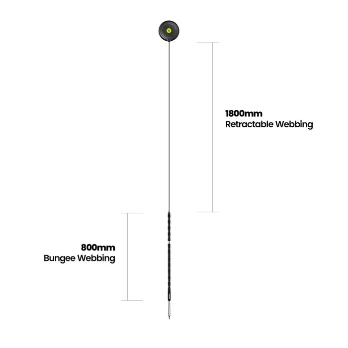 Ride Engine Tractable Reel Leash Base Only