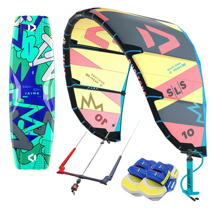 Duotone Rebel SLS & Jaime Kiteboarding Package