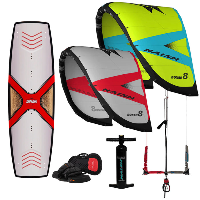 Kids Junior Complete Kiteboarding Package By Naish | Force Kite & Wake