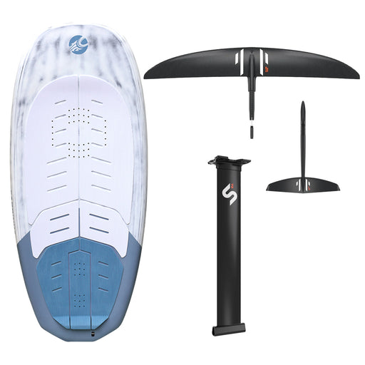60-70L Wing Foil Board with One-Lock Glide Foil Set, Force Kiteboarding,Wing - Wing Foil Package