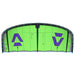 Duotone 2027 Evo SLS kiteboard gear, showing the bottom view with sleek design and branding details.
