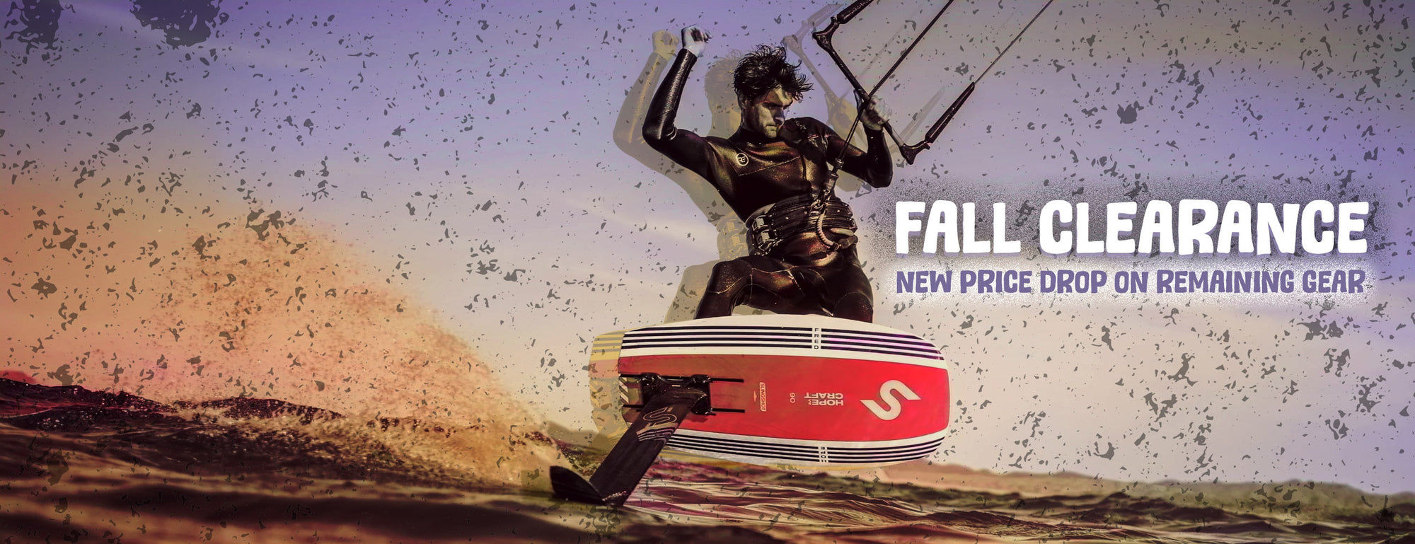 Fall Clearance – new price drop on remaining kite and foil gear