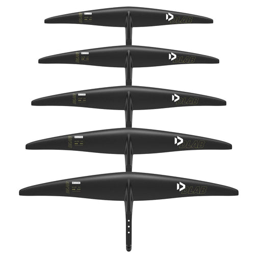 Duotone Glide 3.0 D/LAB foil front wing, sleek aerodynamic design for windsurfing or kitesurfing.