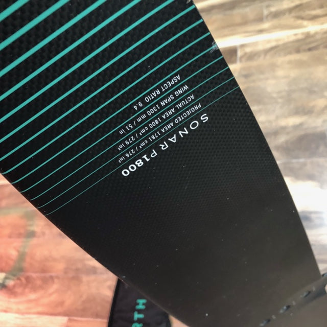 2024 North Sonar Pump 1800cm² Front Wing Used, NORTH,USED GEAR - FOIL SET