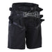 ION B2 kite seat harness in black, front view with Spectre Bar 2 spreader bar and Spectre flaps