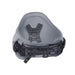ION Rival Kite Waist Harness for kiteboarding, black and gray with adjustable straps and padded interior for comfort.