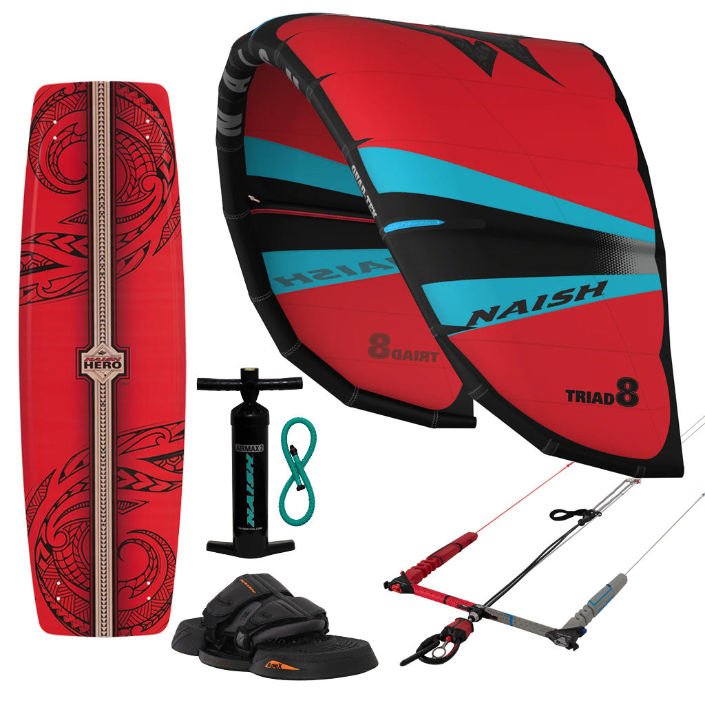 Naish Beginner Kiteboarding Package | Force Kite & Wake