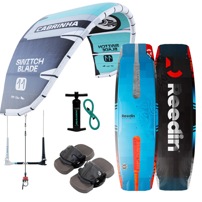 Cabrinha Switchblade Beginner Kiteboarding Package, Force Kiteboarding,KITEBOARDING PACKAGES